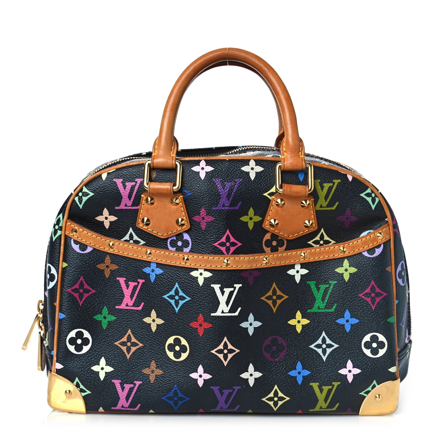 Louis Vuitton Monogram Multicolor Trouville Black 1 of 8