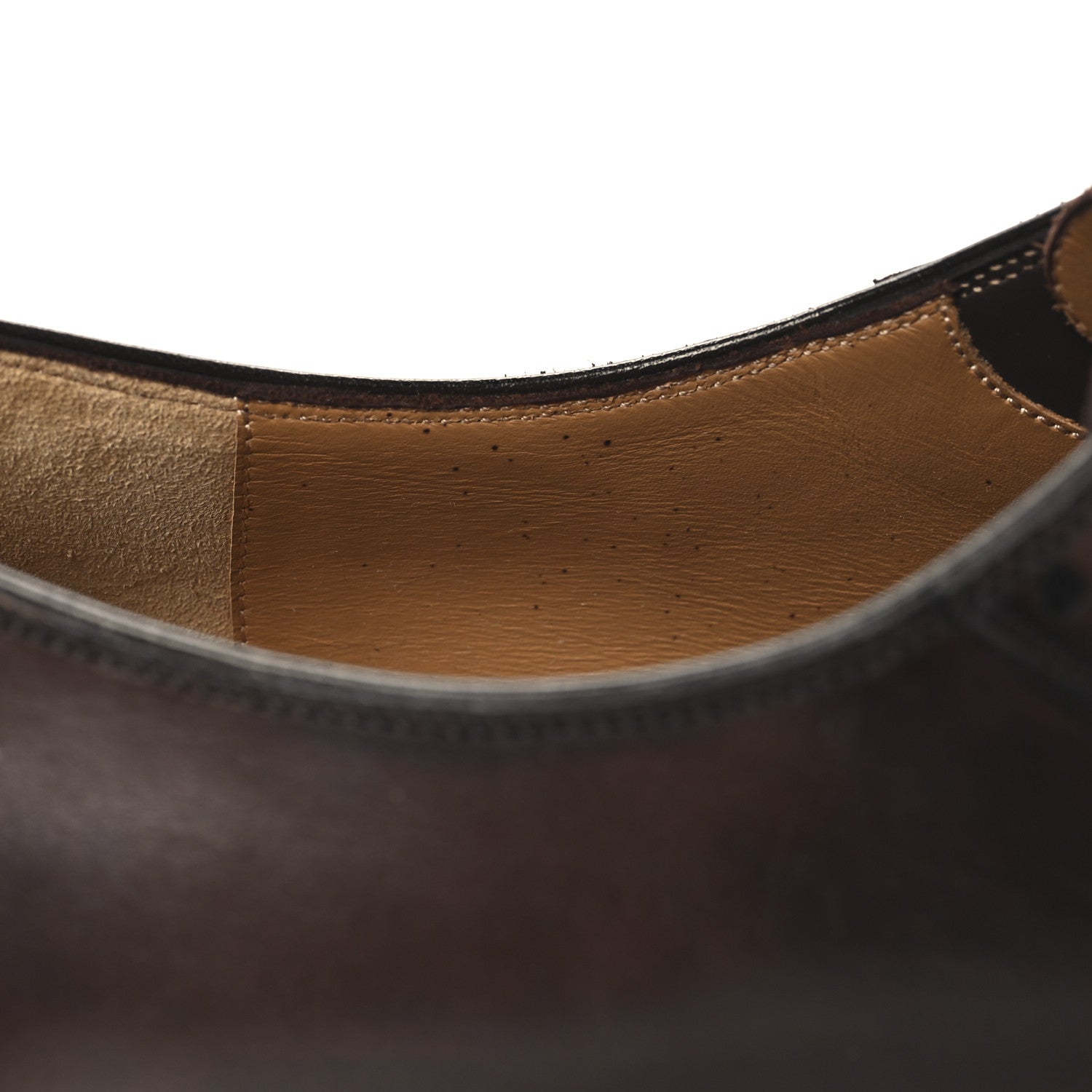 Christian Louboutin Calfskin Mens Lafitte On Flat Loafers 43 Brown 9 of 9