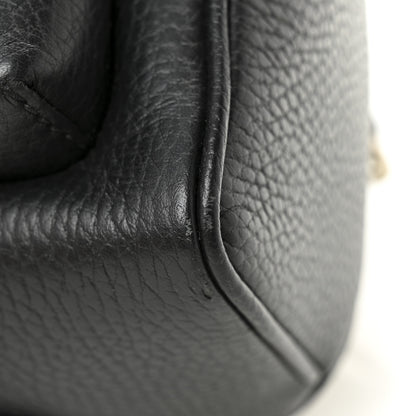 Gucci Pebbled Calfskin Soho Chain Backpack Black 12 of 12