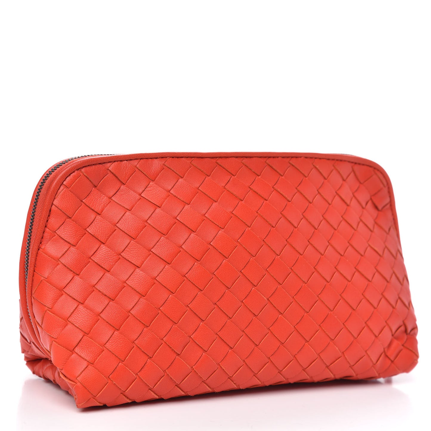 Nappa Intrecciato Cosmetic Pouch Vesuvio