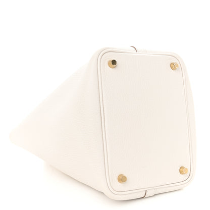 Hermes Taurillon Clemence Picotin Lock 18 PM Gris Pale 4 of 11