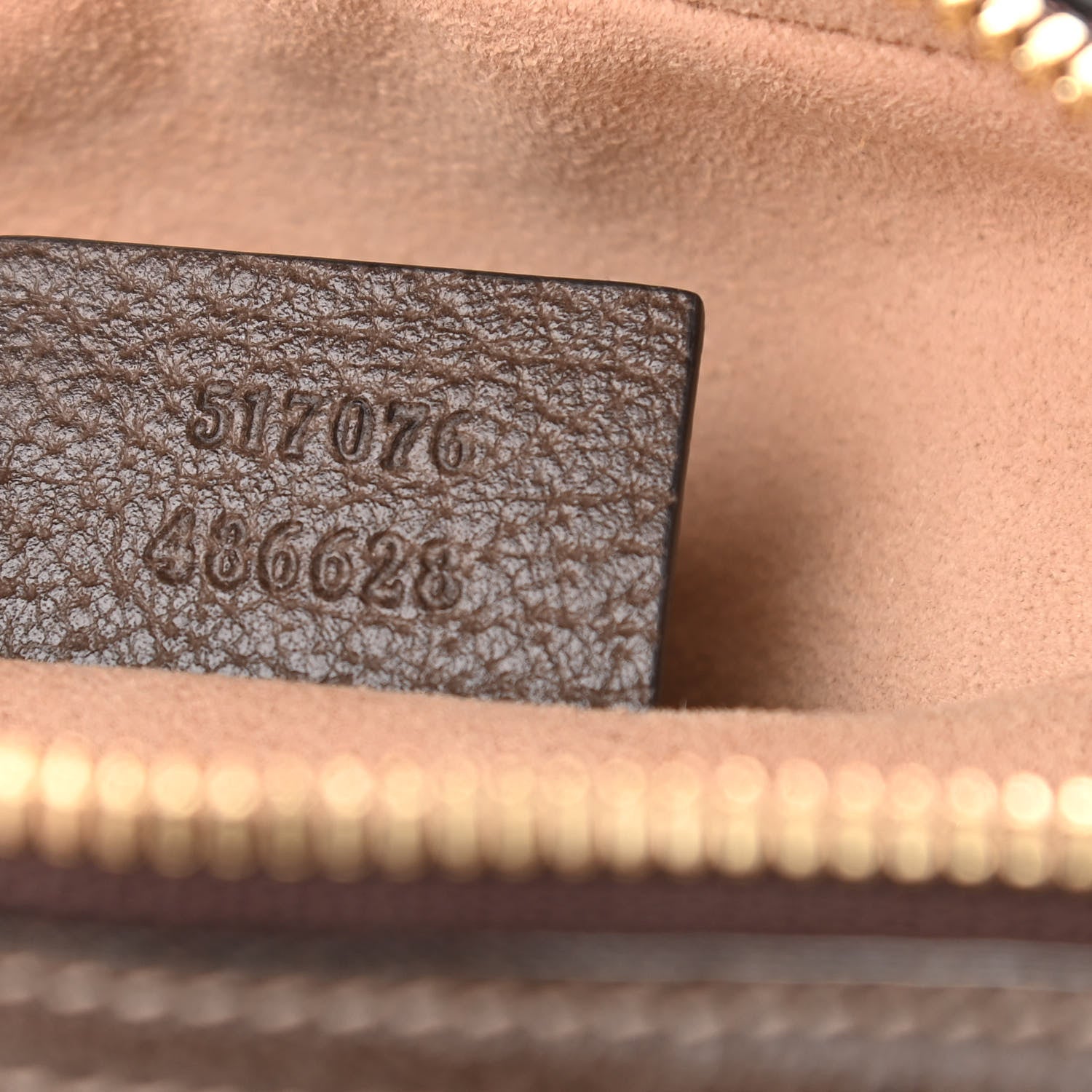 Gucci GG Supreme Monogram Web Small Ophidia Belt Bag 95 38 Dark Brown 6 of 11