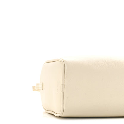 The Row Grained Calfskin 90's Bag Ivory 8 of 9