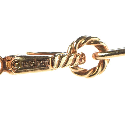 David Yurman 18K Yellow Gold Mobile Link Necklace 5 of 5