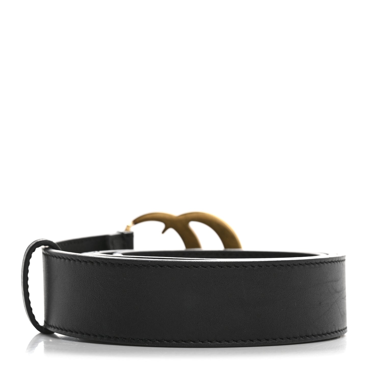 Calfskin Double G 30mm Belt 90 36 Black