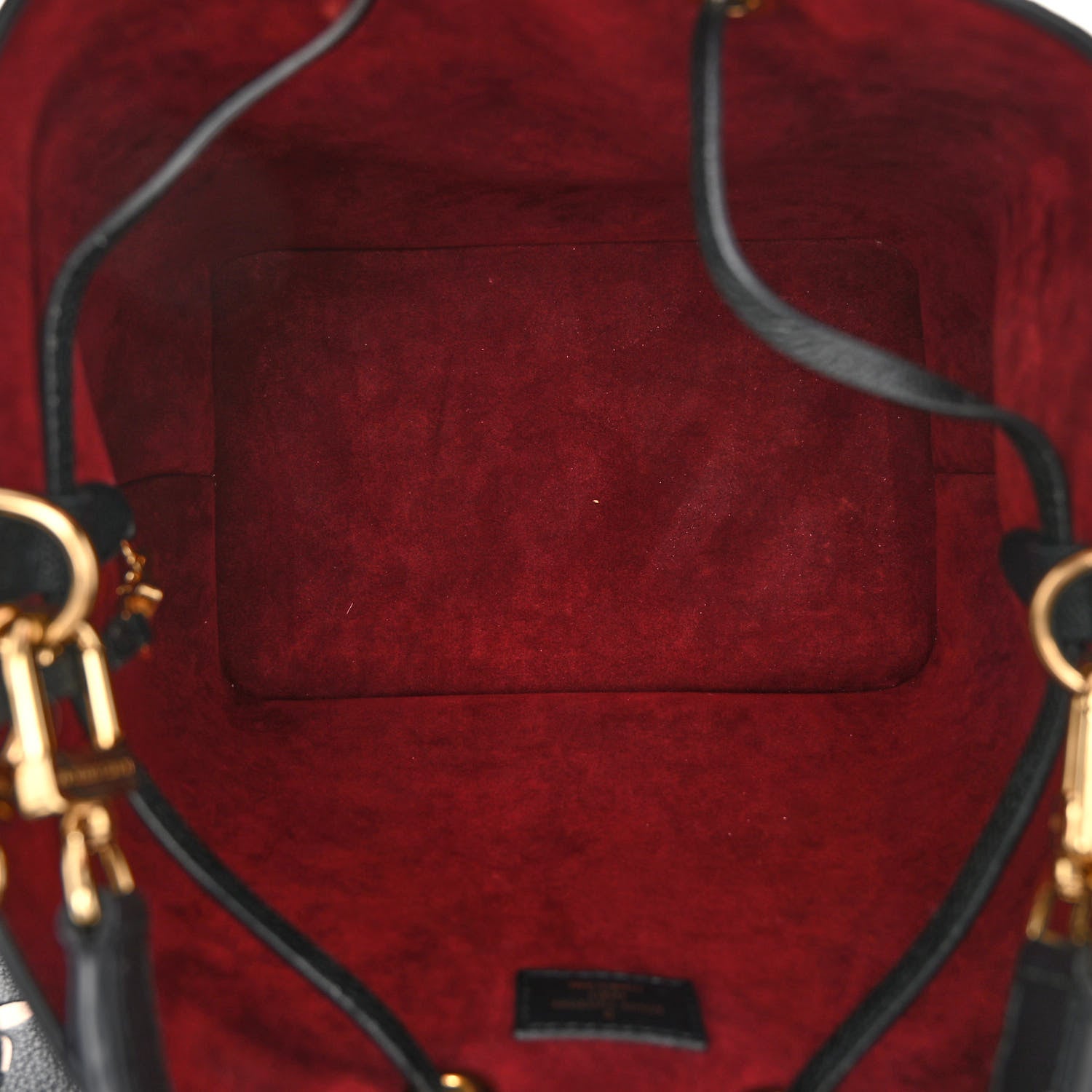 Louis Vuitton Empreinte Monogram Giant Neonoe MM Black Beige 6 of 12