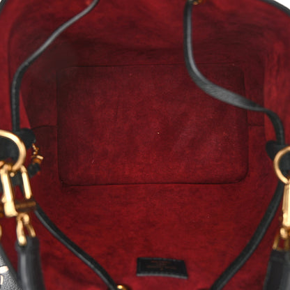 Louis Vuitton Empreinte Monogram Giant Neonoe MM Black Beige 6 of 12