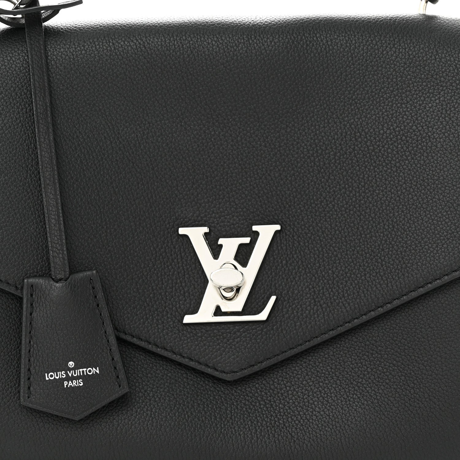 Louis Vuitton Soft Calfskin My Lockme Top Handle Black 8 of 11