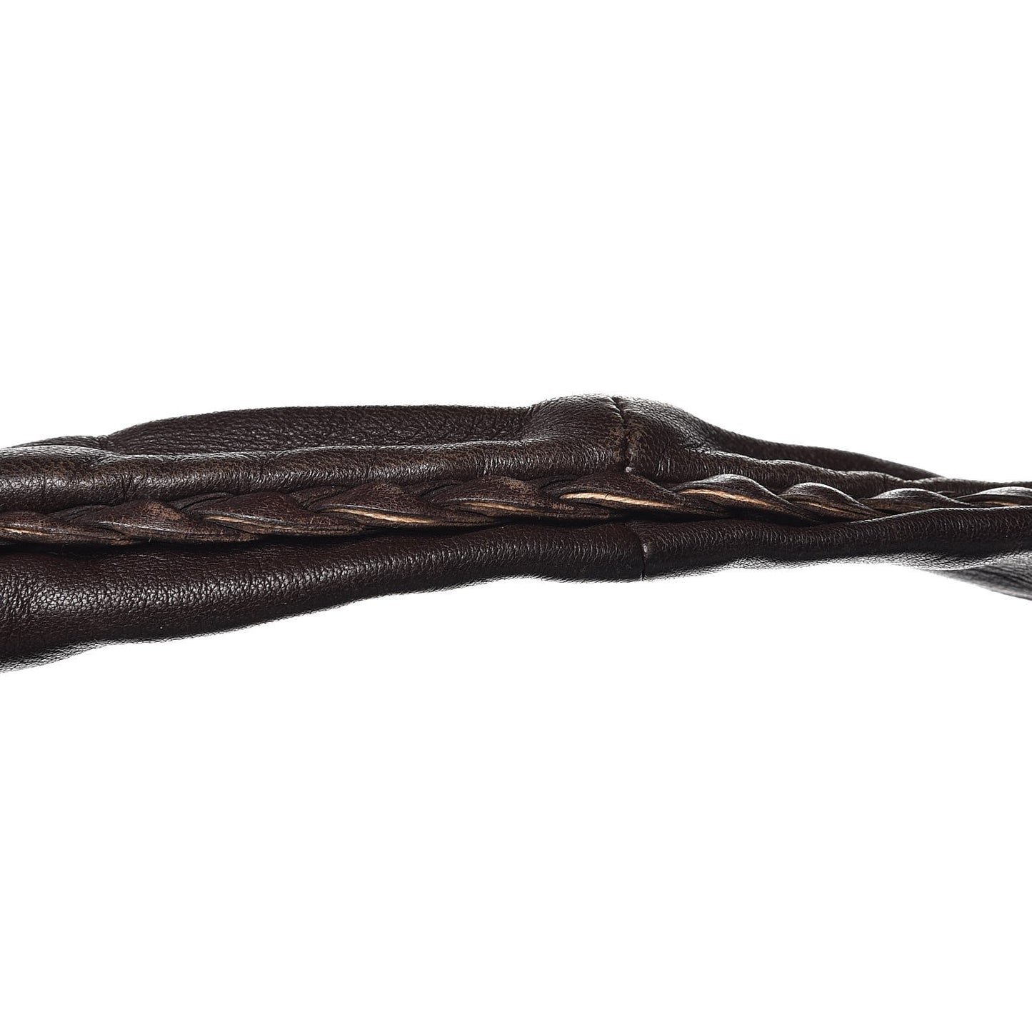 Nappa Intrecciato Medium Veneta Hobo Ebano