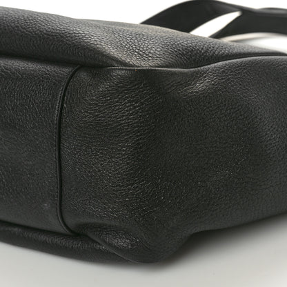 Saint Laurent Grained Deerskin Bea Tote Black 9 of 11