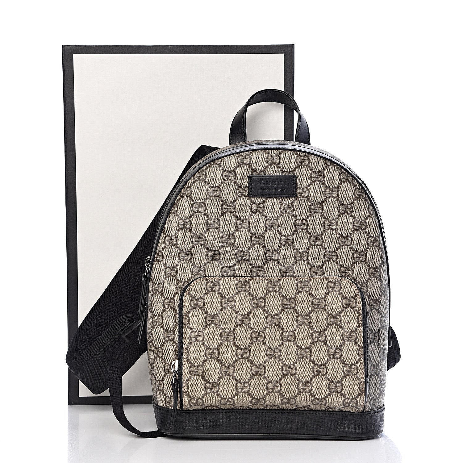 Gucci GG Supreme Monogram Small Eden Day Backpack Black 11 of 11