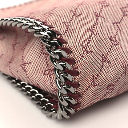 Stella McCartney Canvas Logo Mini Falabella Tote Red 8 of 9