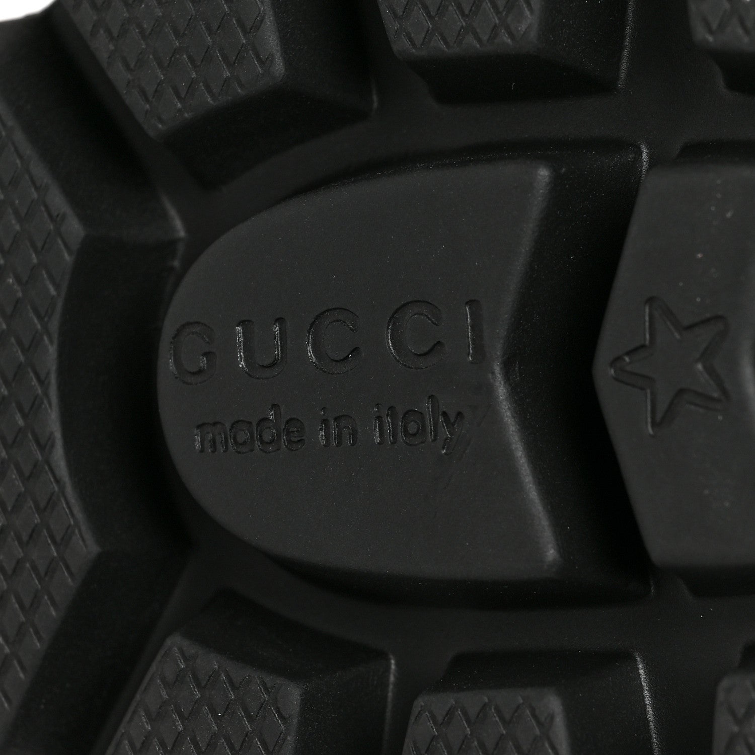 Gucci Monogram Granada Kid Trip 40/72mm Lug Sole Sandals 38 Black 6 of 8