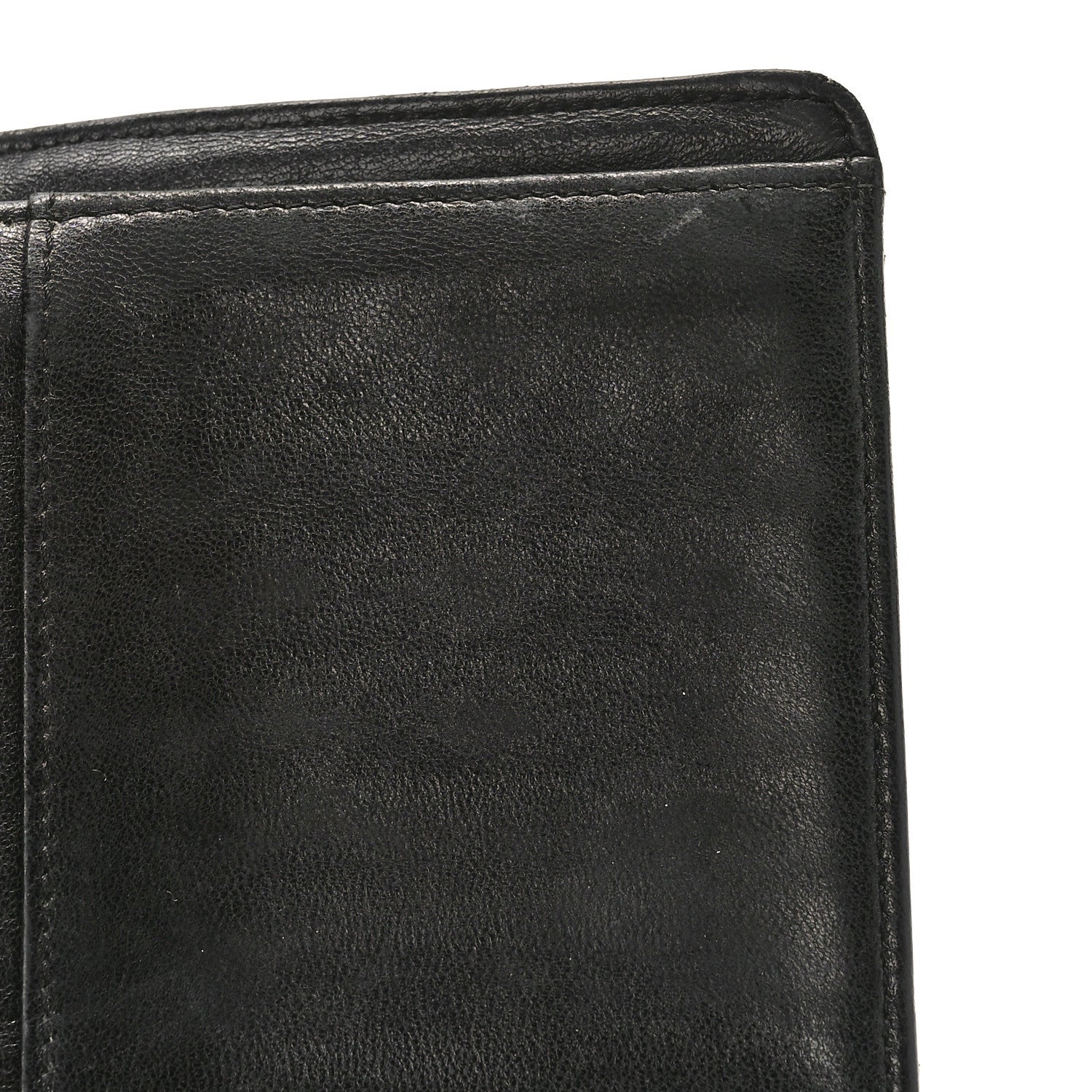 Chanel Patent Calfskin Quilted Yen Wallet Black 13 of 13