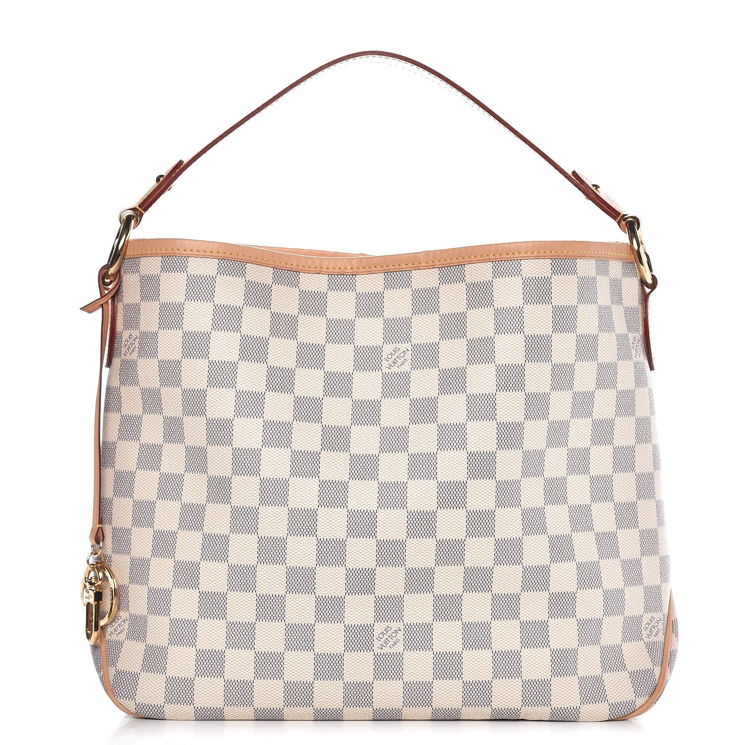 Louis Vuitton Damier Azur Delightful PM Rose Ballerine 1 of 7