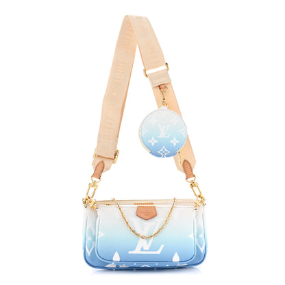 Louis Vuitton Monogram Giant By The Pool Multi Pochette Accessories Blue 1 of 9
