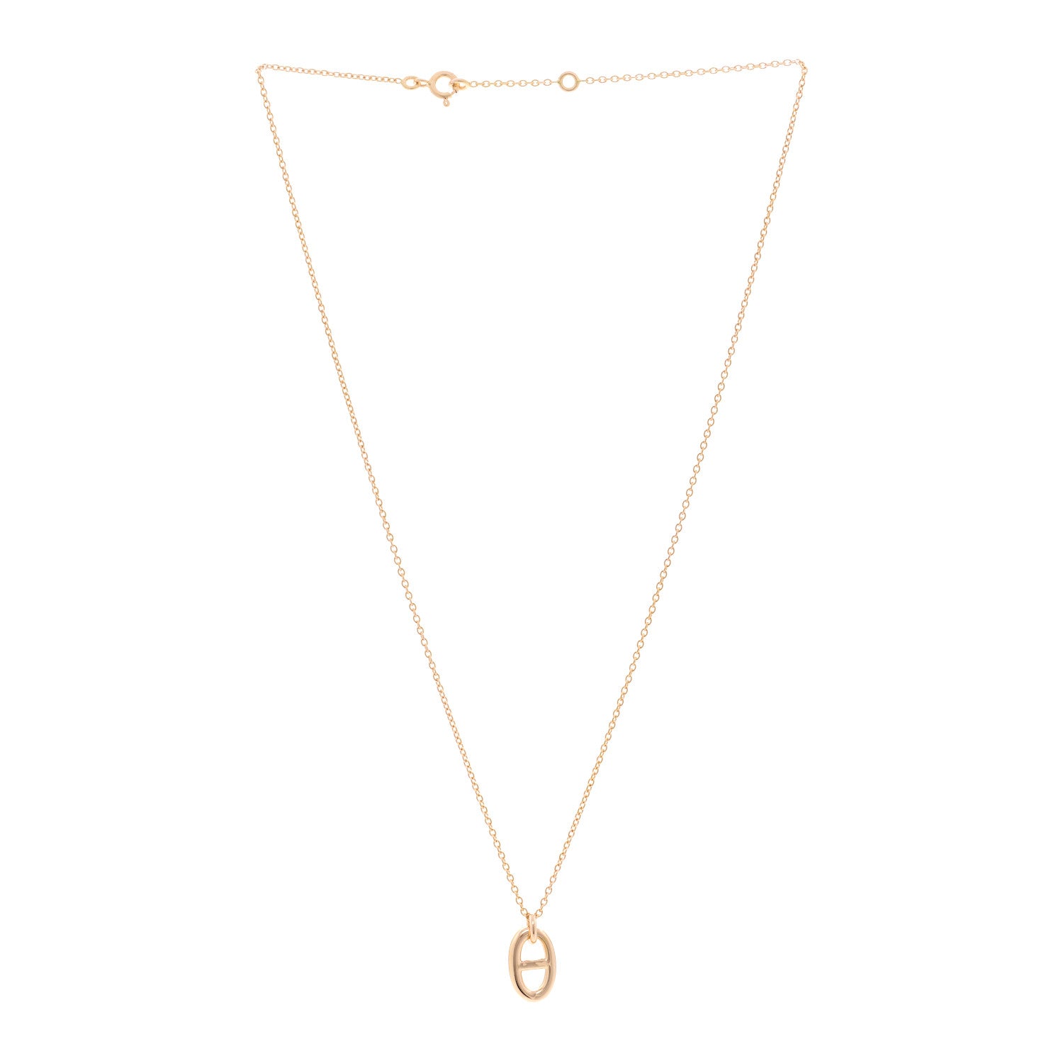 Hermes 18K Rose Gold PM Farandole Pendant Necklace 3 of 6