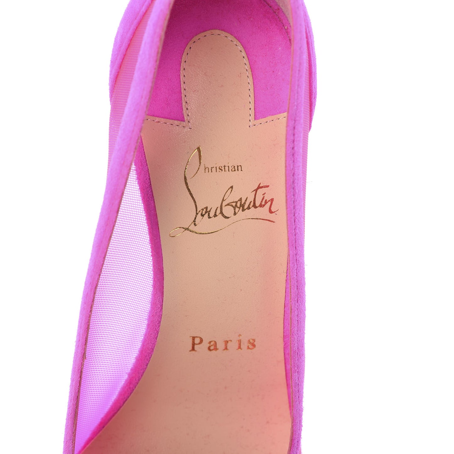 Veau Velours Rete Galativi 100 Pumps 37 Diva Pink