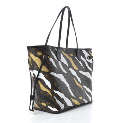 Louis Vuitton X LOL Monogram Neverfull MM Gold Silver 3 of 8