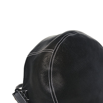 Balenciaga Calfskin Round Air Hobo Black 7 of 8