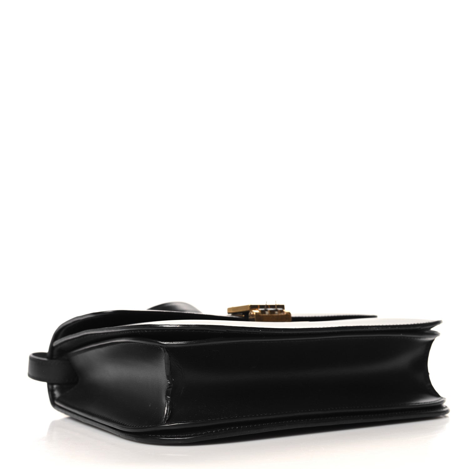 Celine Box Calfskin Medium Classic Box Flap Bag Black 4 of 12