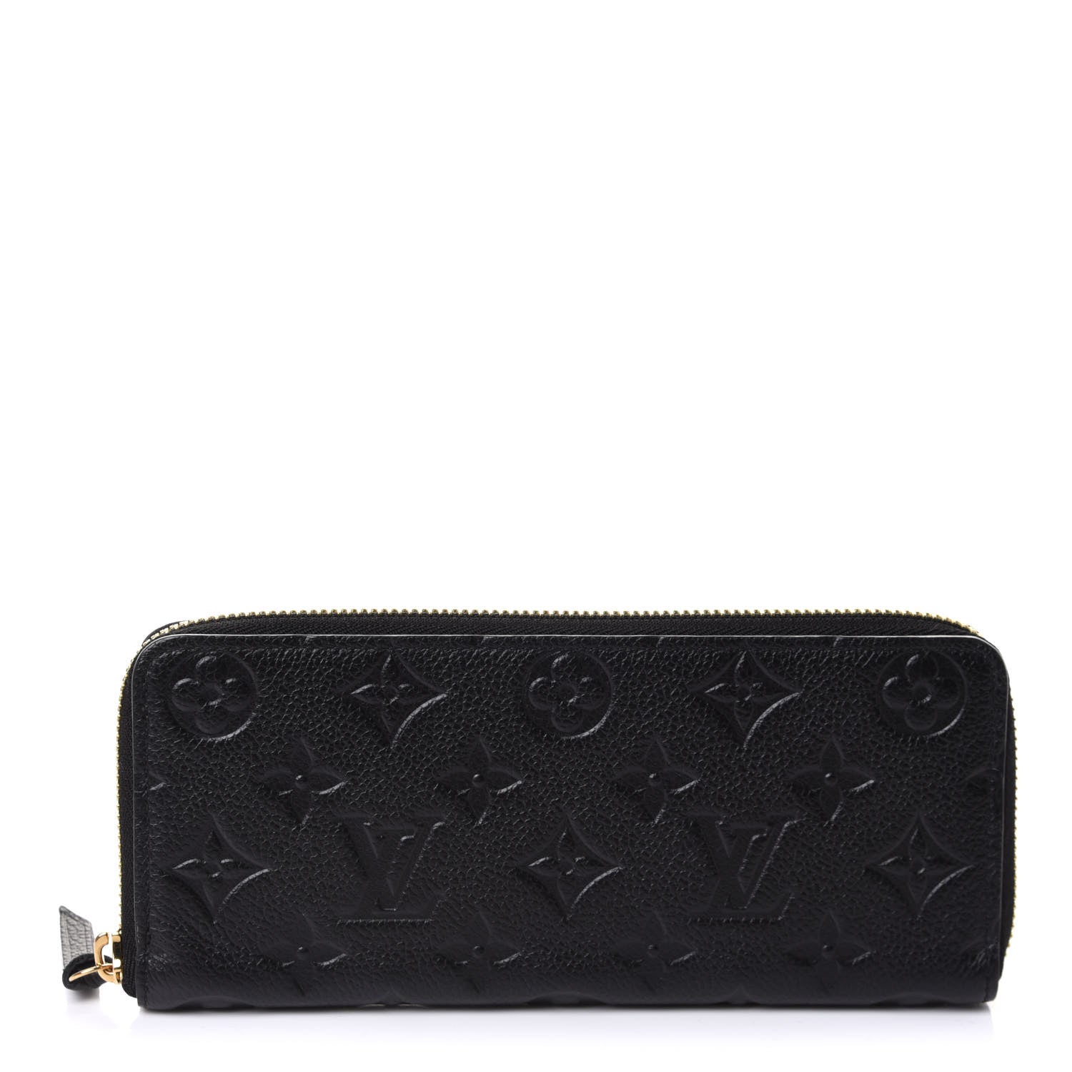 Louis Vuitton Empreinte Clemence Wallet Black 1 of 8