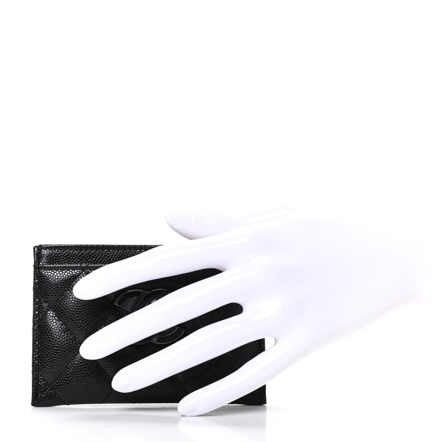 Chanel Caviar Quilted My Everything Card Holder Black 2 of 8