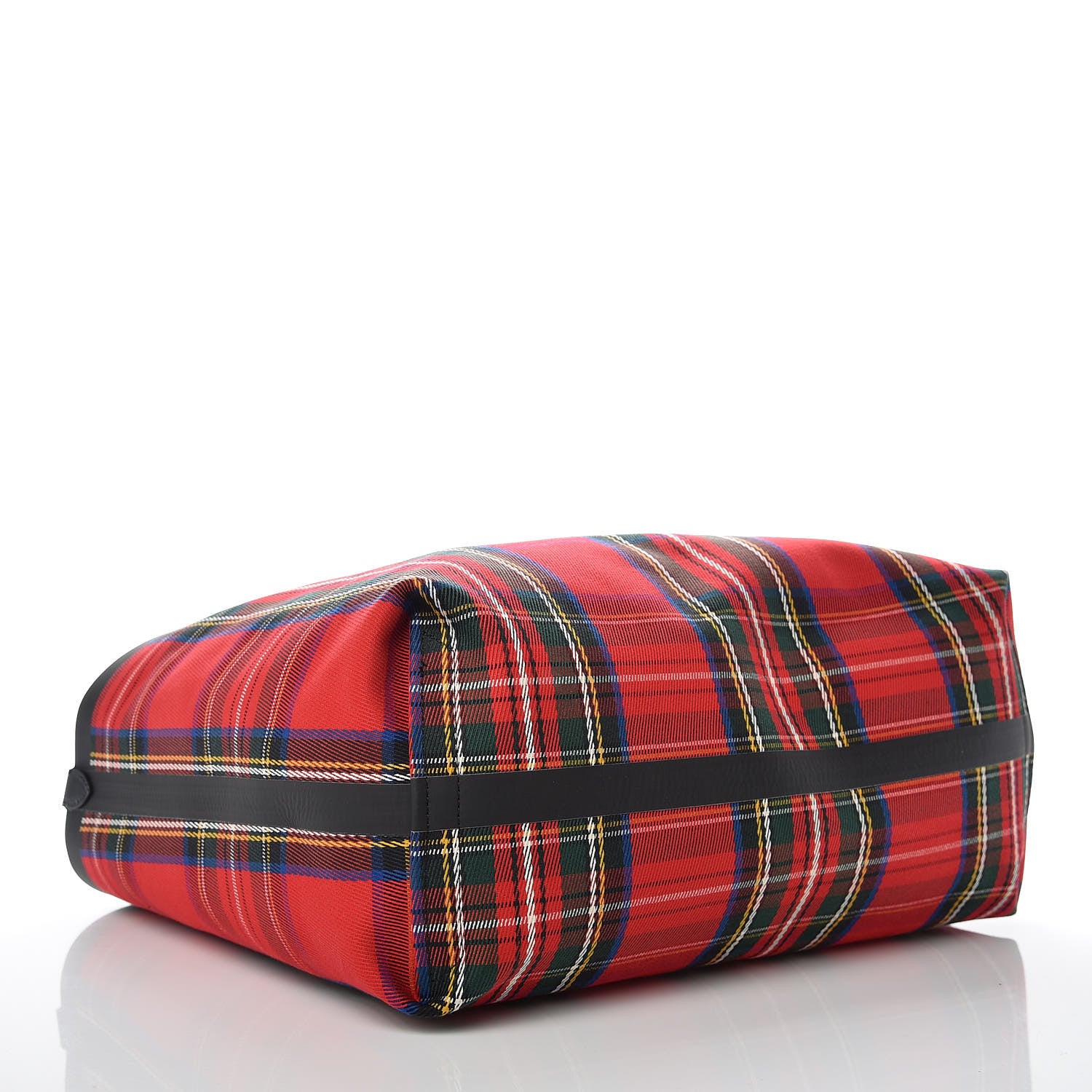 Burberry Vintage Check Medium The Giant Reversible Tote Antique Yellow Bright Red 8 of 15