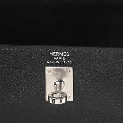 Hermes Epsom Kelly Sellier 25 Black 6 of 11