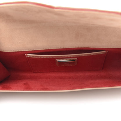 Christian Louboutin Patent So Kate Baguette Clutch Nude 5 of 11