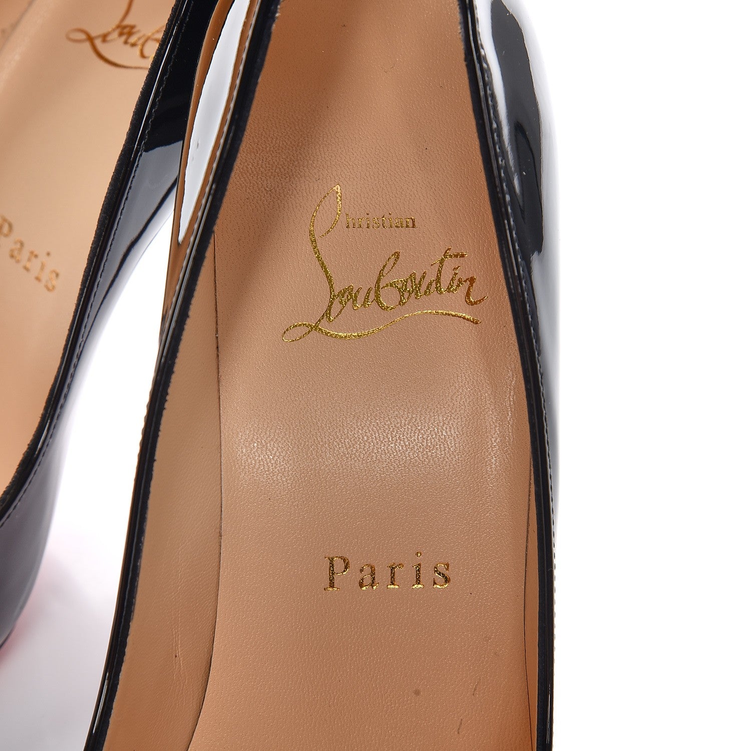 Christian Louboutin Patent Pigalle Follies 100 Pumps 36.5 Black 7 of 9