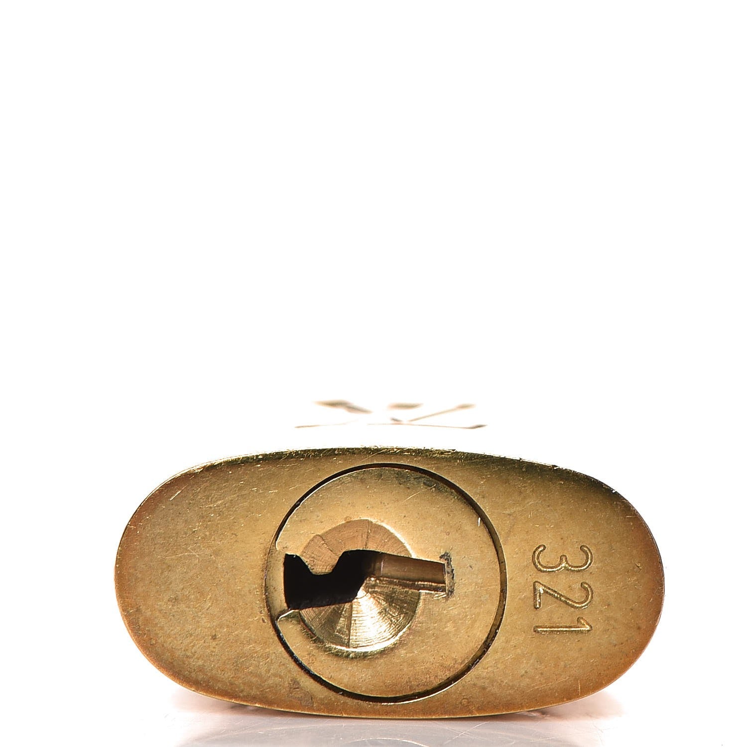 Louis Vuitton Brass Lock and Key Set #321 3 of 4