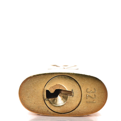Louis Vuitton Brass Lock and Key Set #321 3 of 4