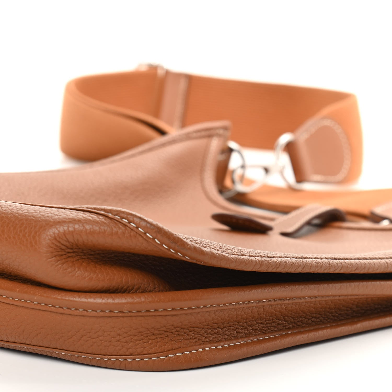 Hermes Taurillon Clemence Evelyne III PM Gold 9 of 9