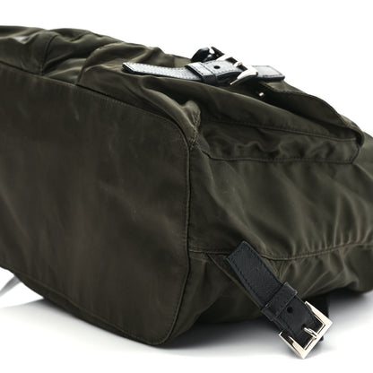 Prada Tessuto Nylon Vela Medium Backpack Mimetico 7 of 9