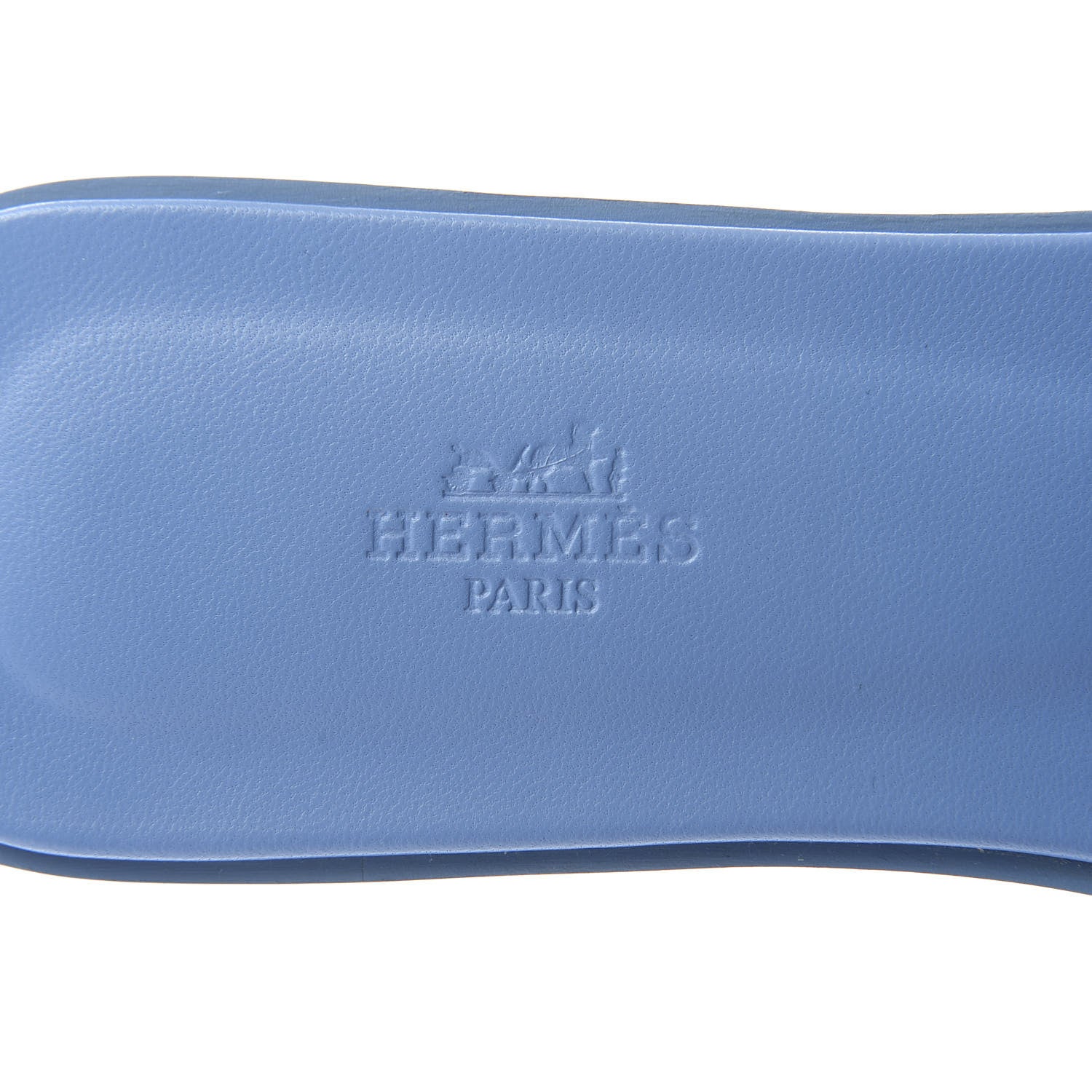 Hermes Epsom Oran Sandals 41 Bleu Paradis 7 of 10