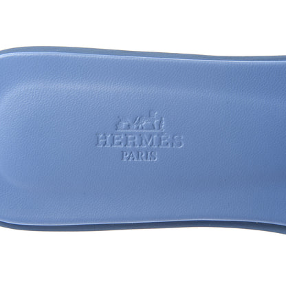 Hermes Epsom Oran Sandals 41 Bleu Paradis 7 of 10