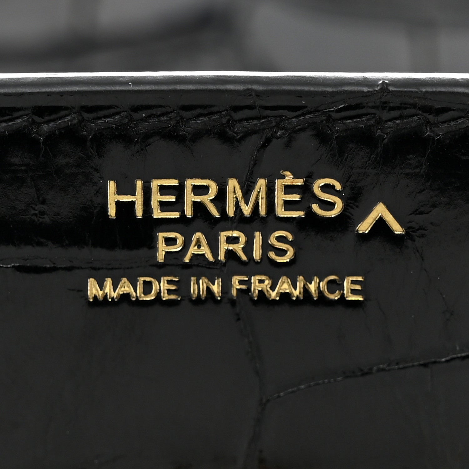 Hermes Shiny Porosus Crocodile Birkin 30 Black 6 of 11