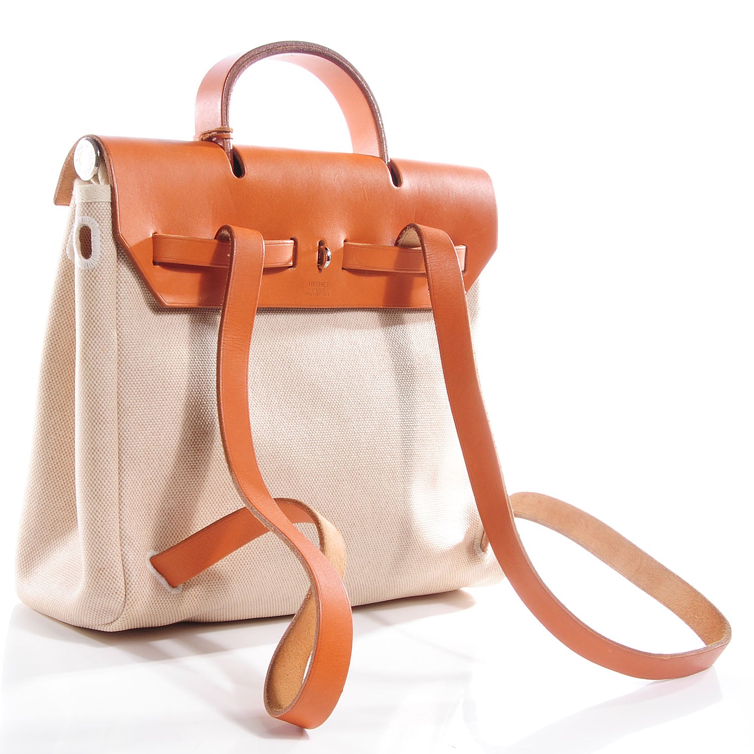 Hermes Toile HERBAG Natural 3 of 9