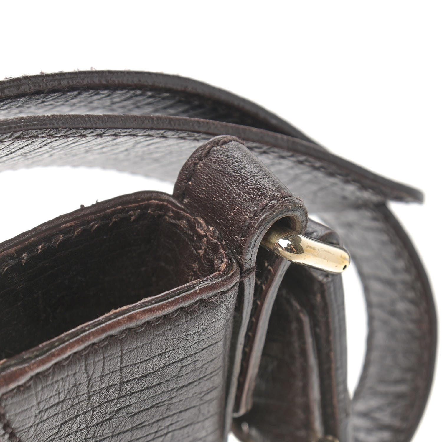 Gucci Monogram Hasler Hobo Dark Brown 14 of 14