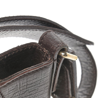 Gucci Monogram Hasler Hobo Dark Brown 14 of 14