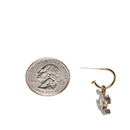 Chanel Resin CC Dangle Earrings Black 3 of 4