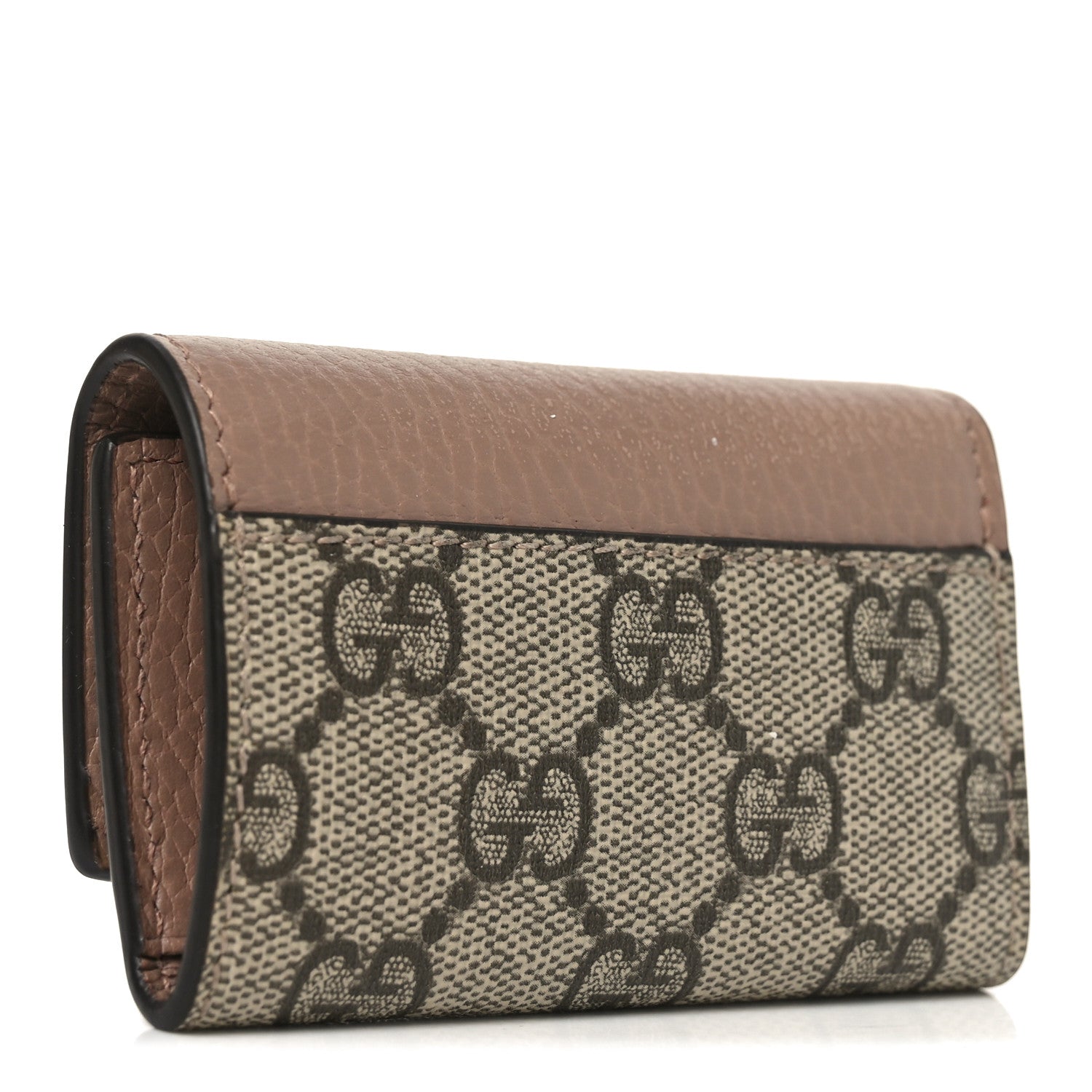 Gucci Dollar Calfskin GG Supreme Monogram GG Marmont 6 Key Holder