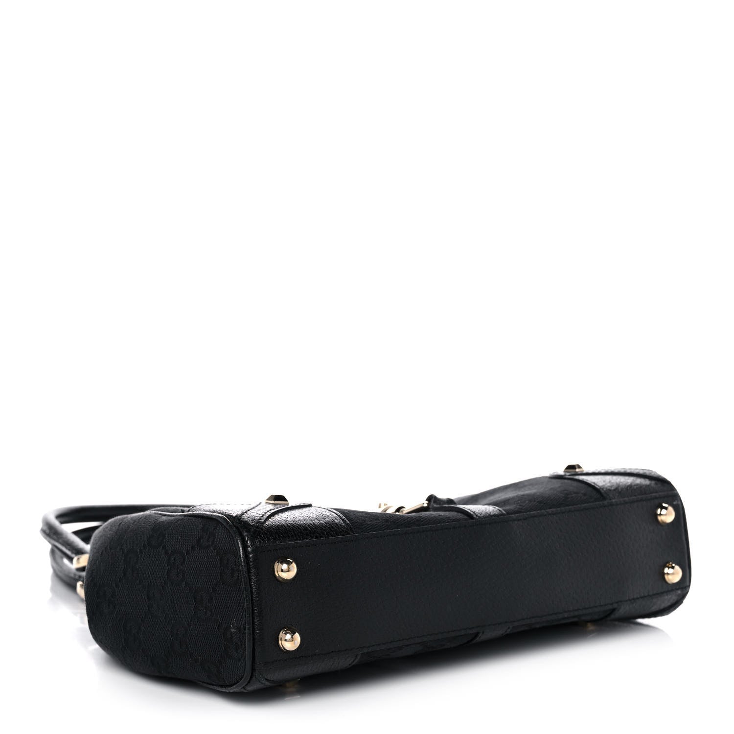 Gucci Monogram Jackie O Hobo Black 4 of 12