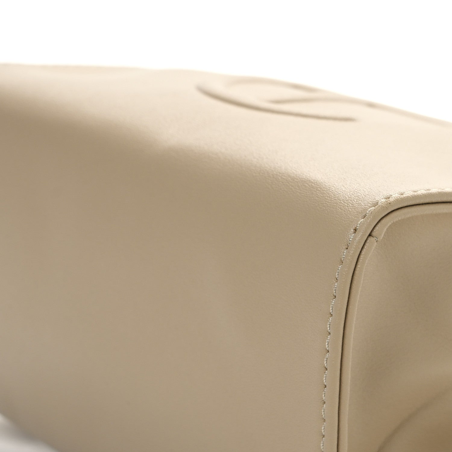 Telfar Vegan Leather Small Shopping Bag Cream 10 of 11