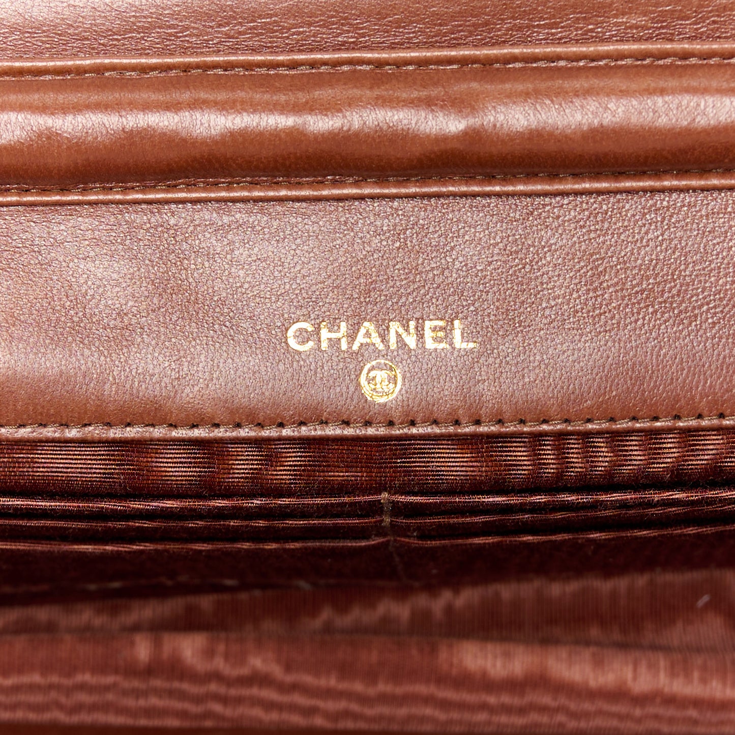 Caviar Timeless CC Wallet On Chain WOC Dark Brown