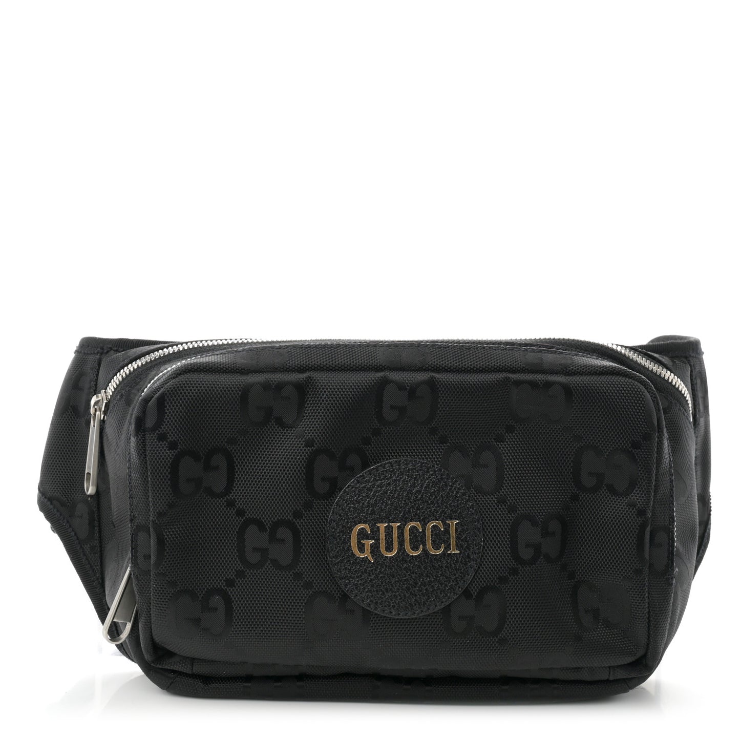 Econyl Nylon Monogram Off The Grid Large Belt Bag Black