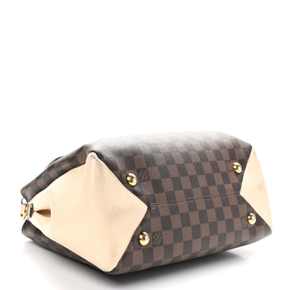 Louis Vuitton Damier Ebene Cuir Taurillon Brittany Creme 4 of 13