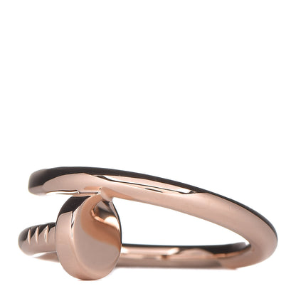 Cartier 18K Pink Gold Juste Un Clou Ring 55 7.25 3 of 5