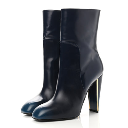 Louis Vuitton Calfskin Provoc Ankle Boots 36.5 Marine 3 of 9